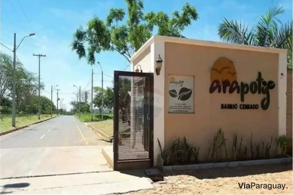 Terreno à venda em condomínio fechado AraPoty, Mariano Roque Alonso