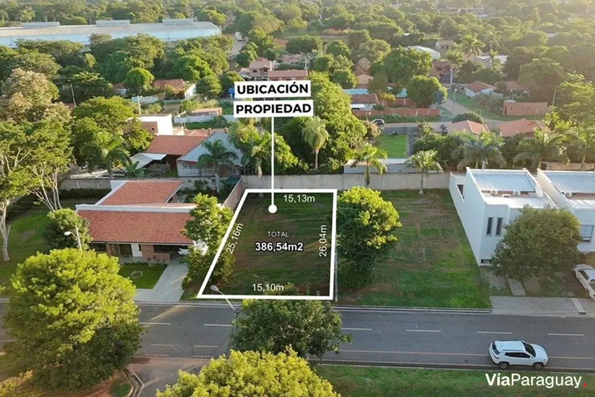 Terreno à venda em condomínio fechado Arapoty, Mariano Roque Alonso