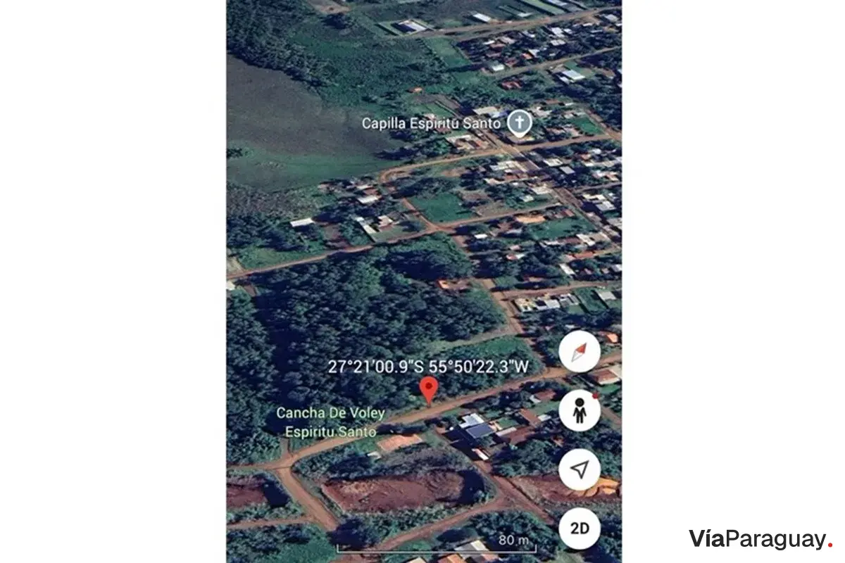 Land for sale in Espíritu Santo neighborhood, Cambyretá
