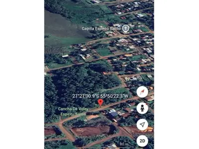 Land for sale in Espíritu Santo neighborhood, Cambyretá
