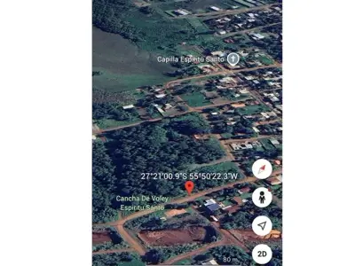 Land for sale in Espíritu Santo, Cambyretá