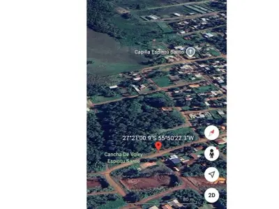 Land for sale in Espíritu Santo neighborhood, Cambyretá