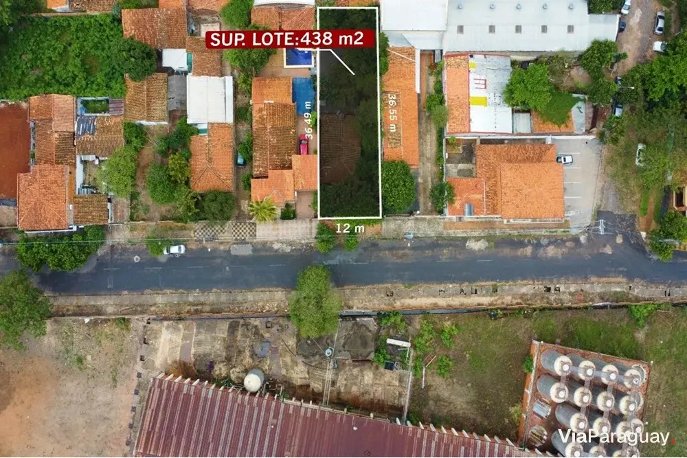 Terreno à venda no Barrio Herrera, Asunción