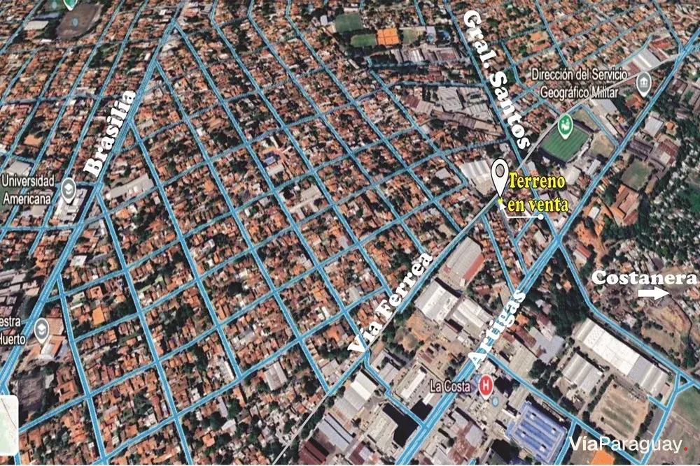Terreno à venda no Barrio Jara, Asunción