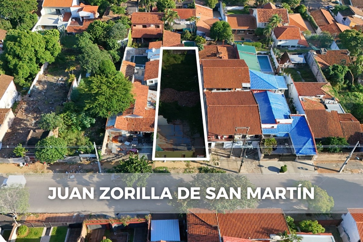 Land for sale in San Vicente neighborhood, Asunción