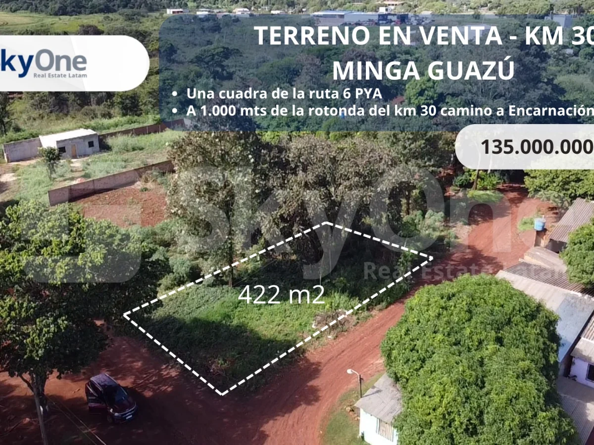 Terreno à venda no Barrio Santa Clara, Minga Guazú — 422 m²