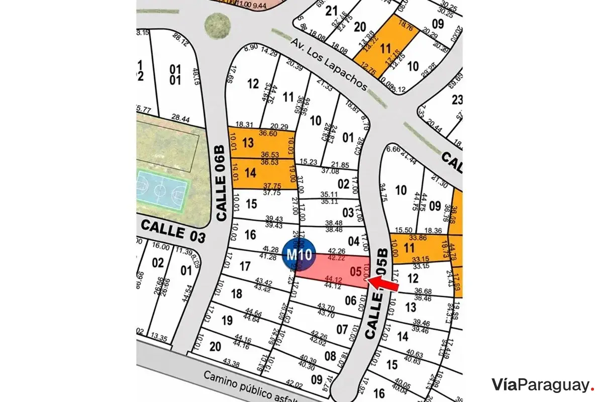 Terreno en venta en Benedicta, Encarnación