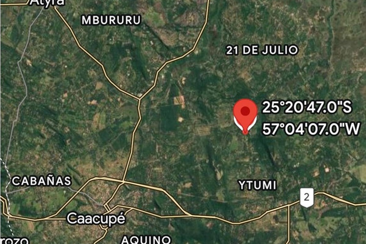 Land for sale in Caacupé, Cordillera