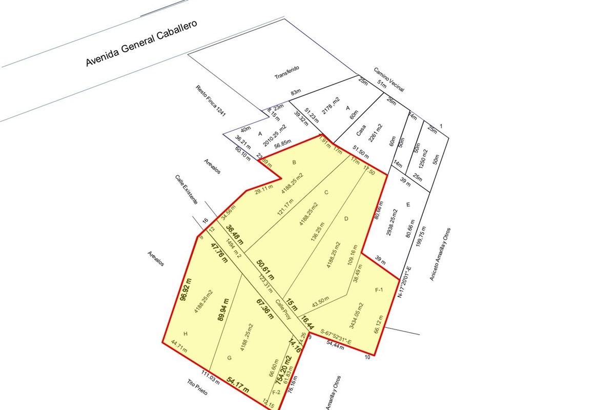 Land for sale in Caazapá, next to CONAVI neighborhood