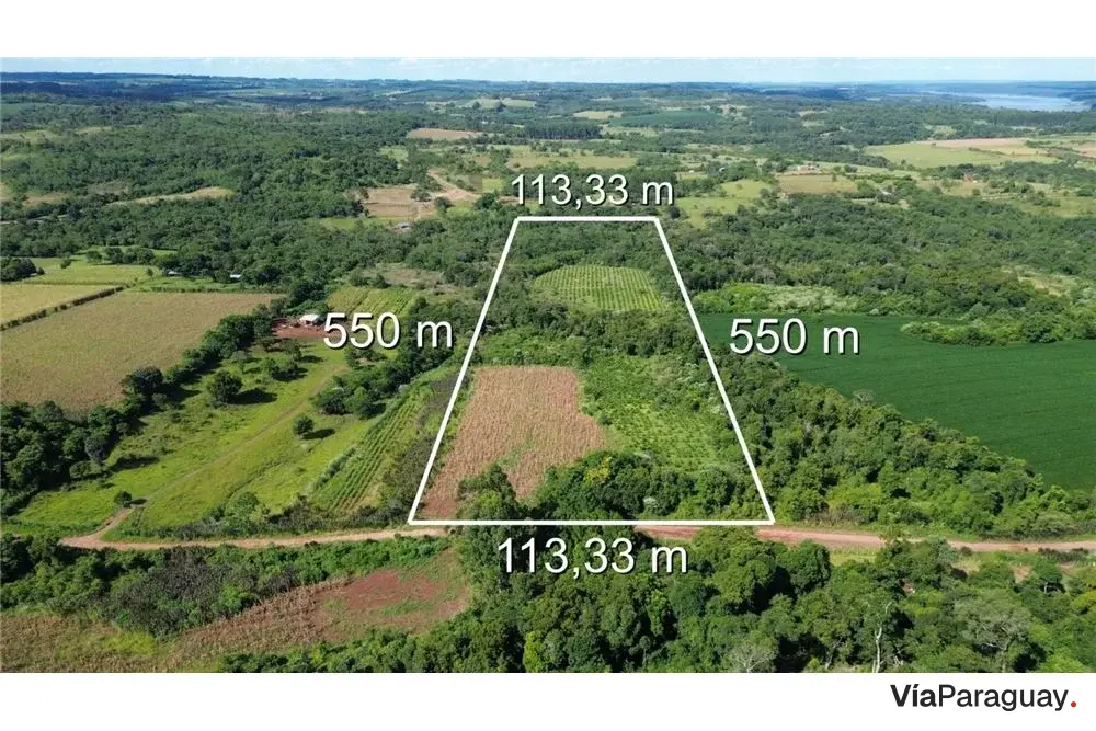 Land for sale in Cambyretá, Itapúa