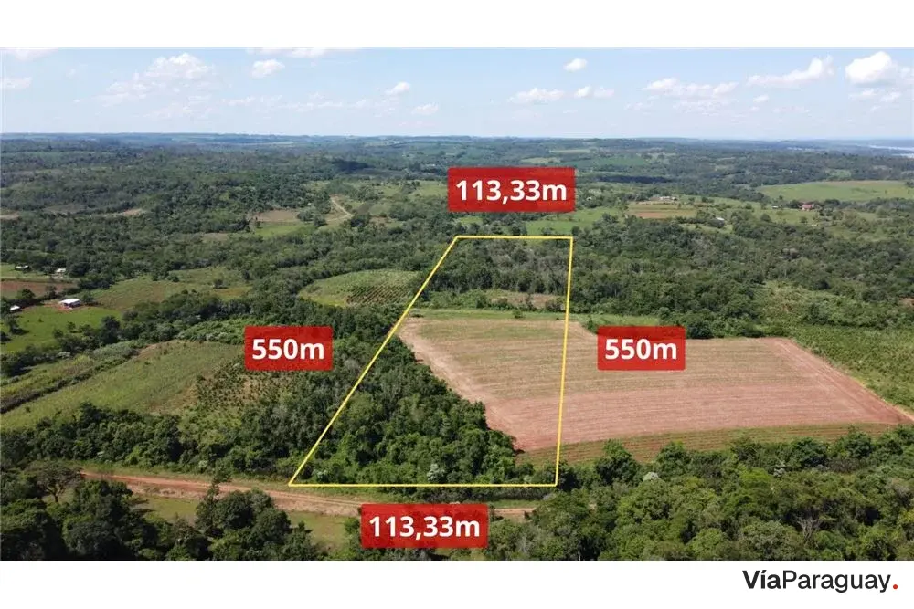 Terreno en venta en Cambyretá, Itapúa