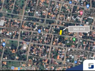 Terreno en venta en Capiatá, departamento Central — 360 m²