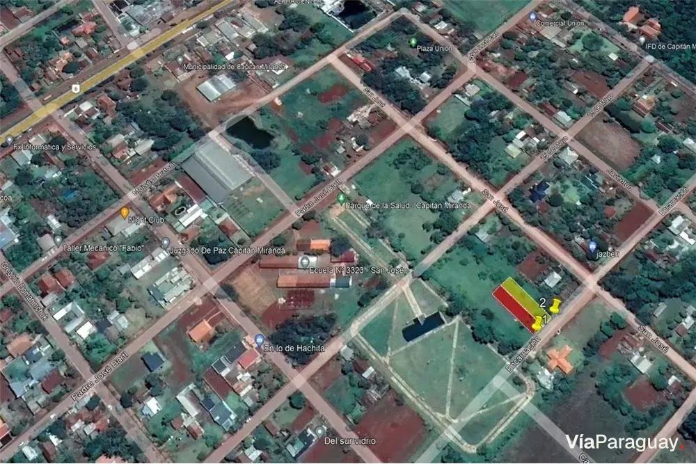 Terreno à venda em Capitán Miranda, Itapúa