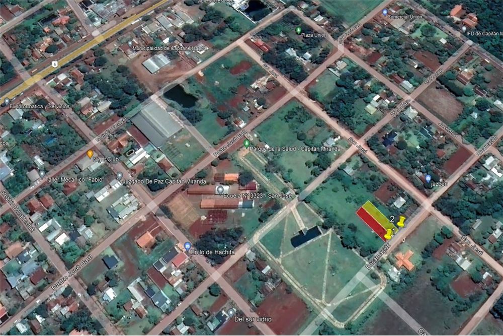 Terreno à venda em Capitán Miranda, Itapúa