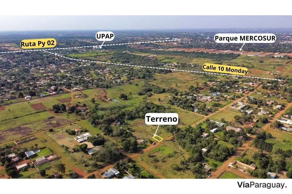 Terreno en venta en Ciudad del Este, Alto Paraná