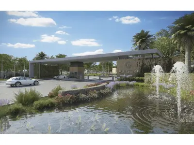 Terreno en venta en condominio Aquaterra, Luque