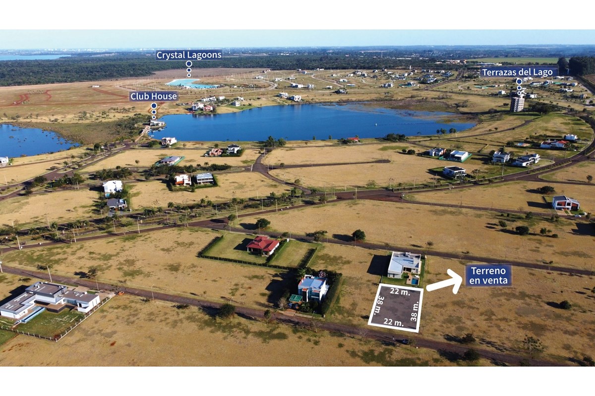 Land for sale in Costa del Lago, Hernandarias