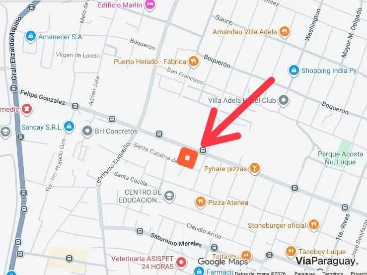 Terreno en venta en Cuarto Barrio, Luque