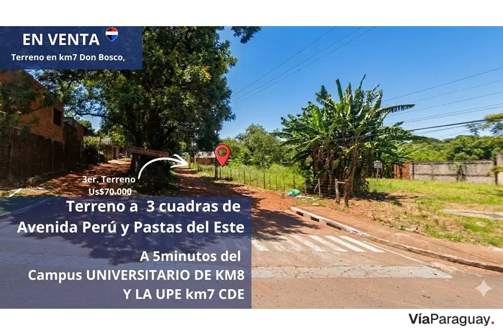 Terreno à venda em Don Bosco, Ciudad del Este