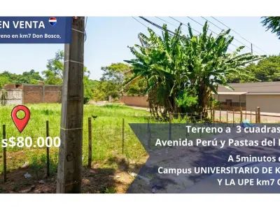 Terreno à venda em Don Bosco, Ciudad del Este