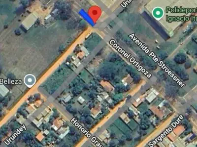 Terreno en venta en el centro de San Pedro del Ycuamandiyú
