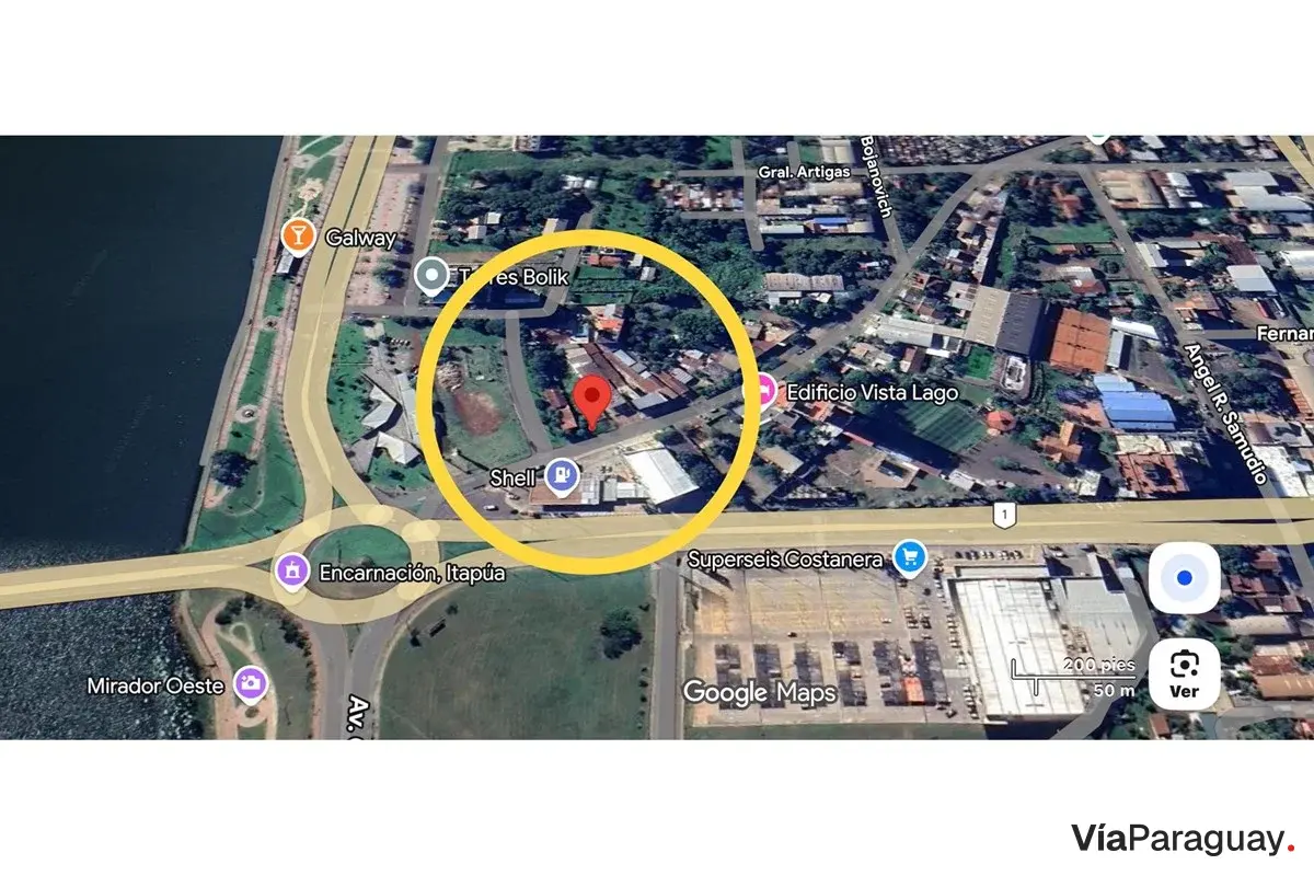 Land for sale in Encarnación, Padre Bolik