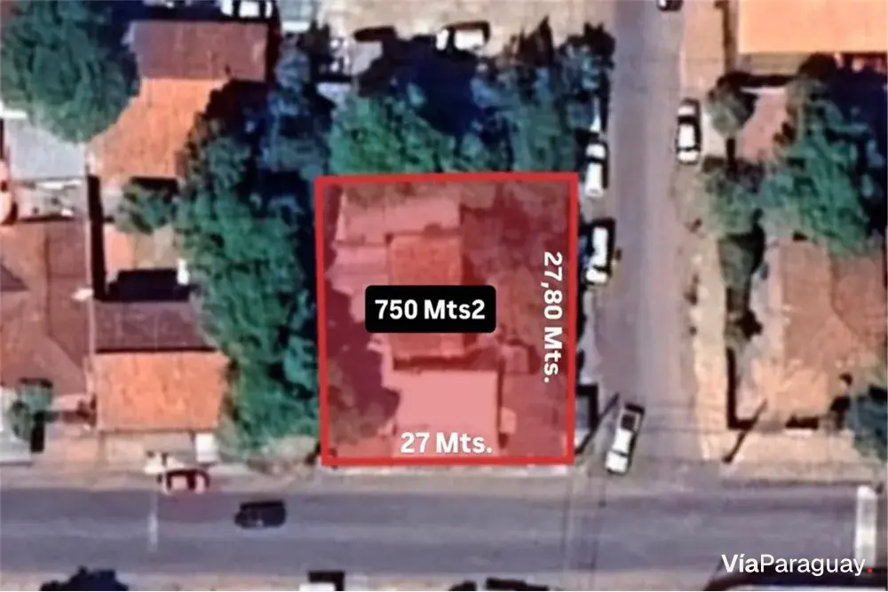 Terreno em esquina à venda em Barcequillo, San Lorenzo