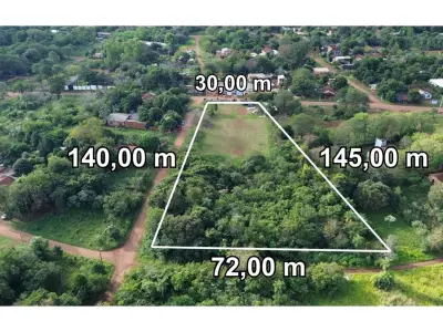 Terreno en venta en esquina en Chaipé, Encarnación
