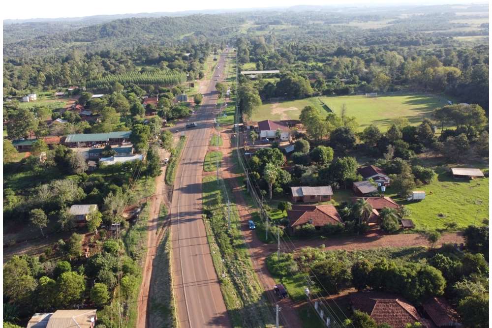 Land for sale on a corner in Hohenau, Itapúa
