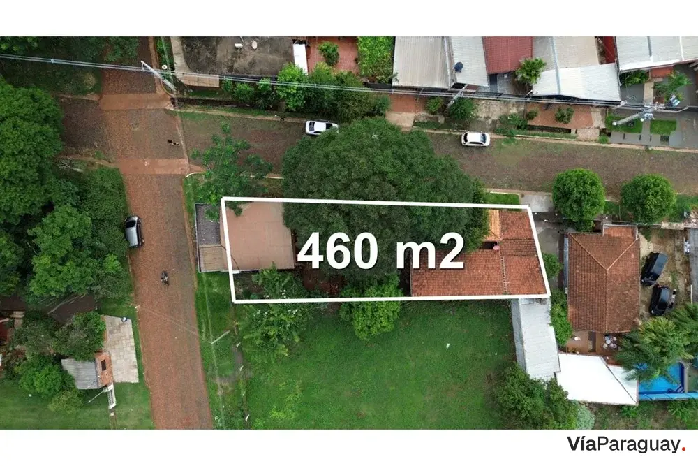 Land for sale on corner in Ka'aguy Rory, Encarnación