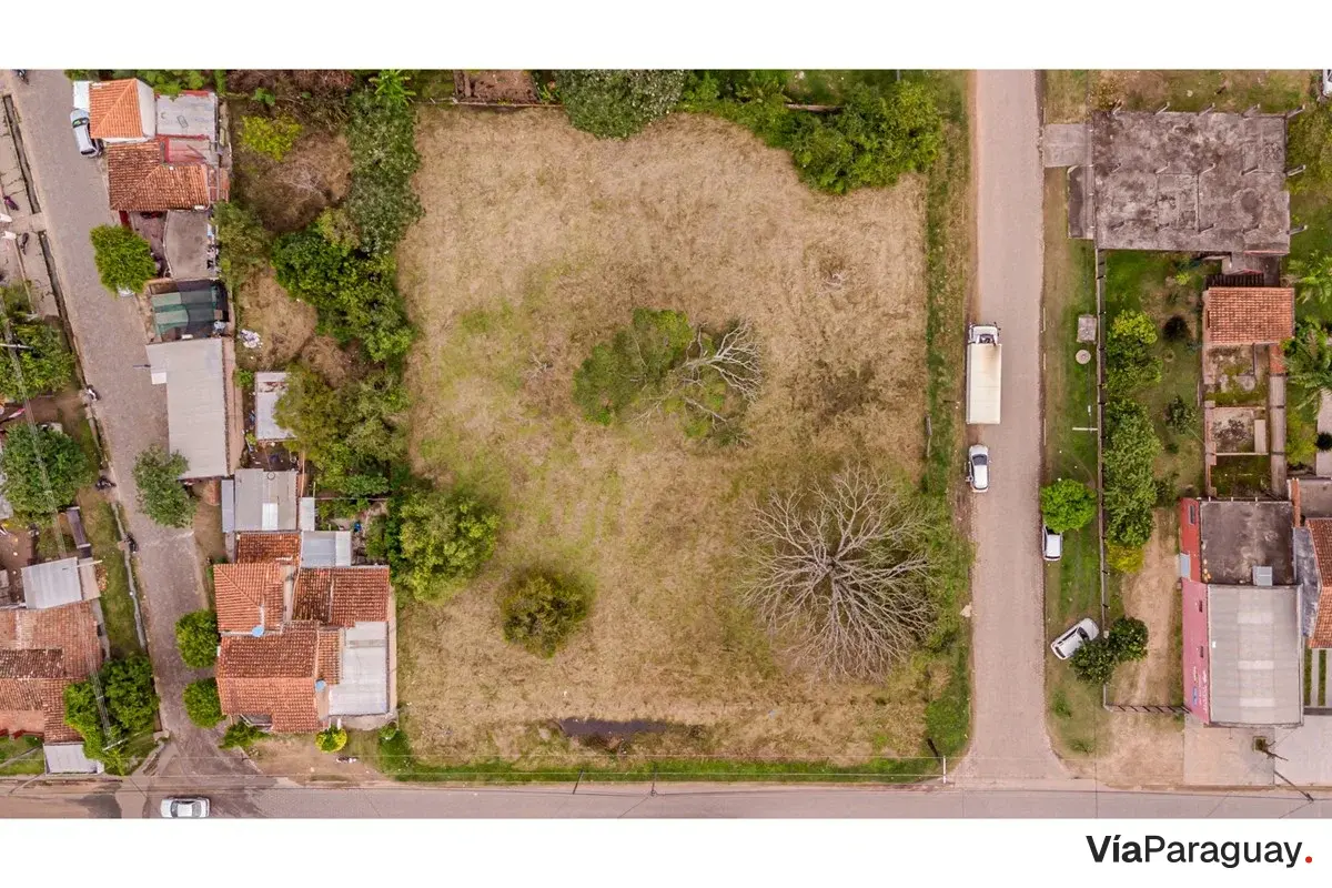 Terreno en venta en esquina en Pilar, Ñeembucú