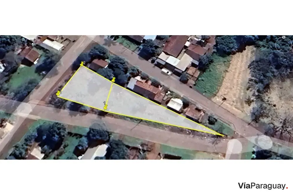 Terreno en venta en esquina en San Pedro, Encarnación
