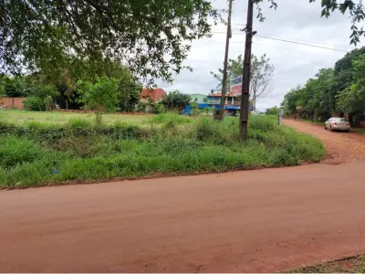 Land for sale on corner, Presidente Franco