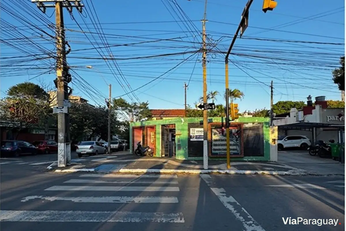 Terreno en venta en esquina sobre Av. Brasilia