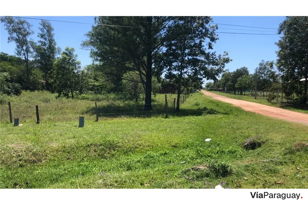 Land for sale on a corner lot on the highway in Villa Florida