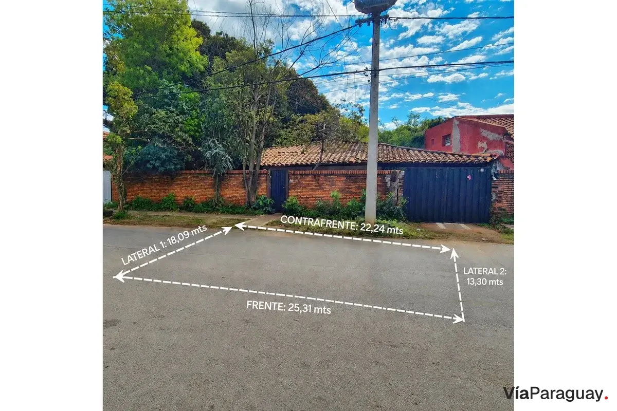 Terreno à venda em Fernando de la Mora, Zona Norte