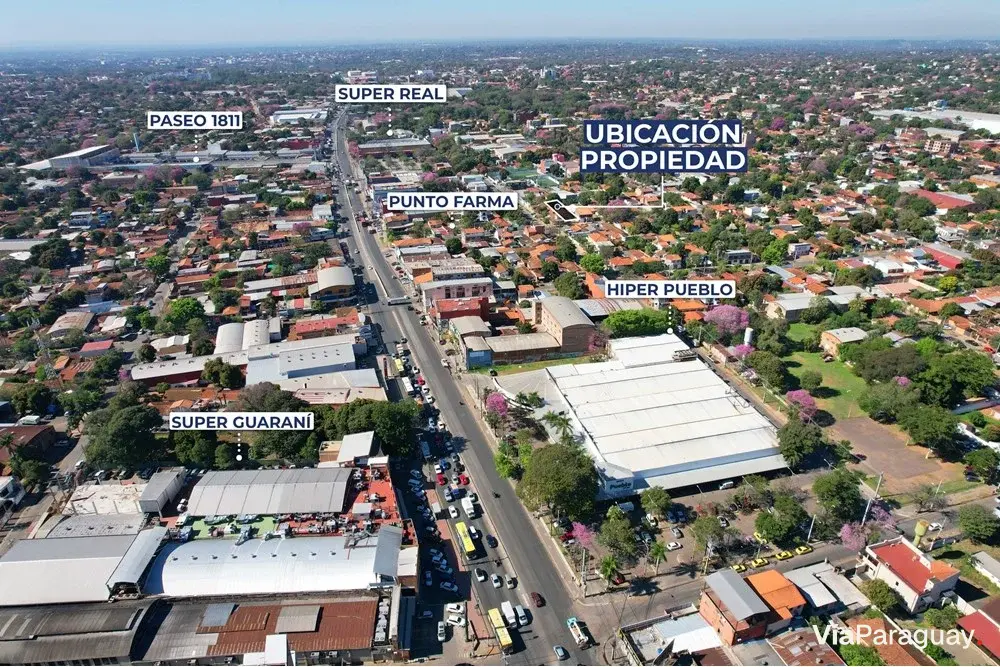 Land for sale in Fernando de la Mora, South Zone