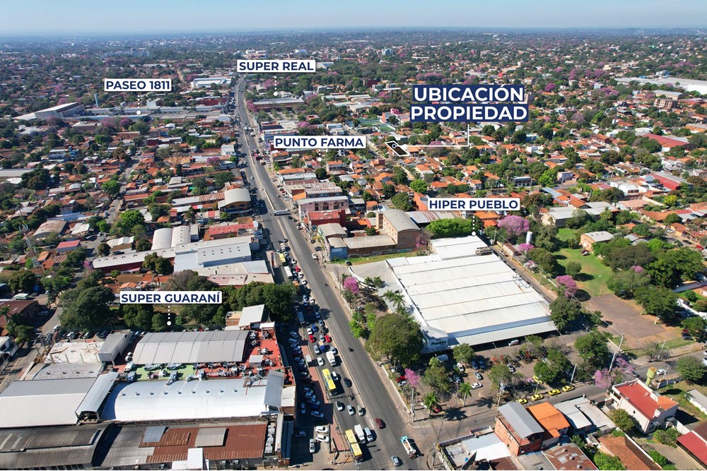 Land for sale in Fernando de la Mora, South Zone