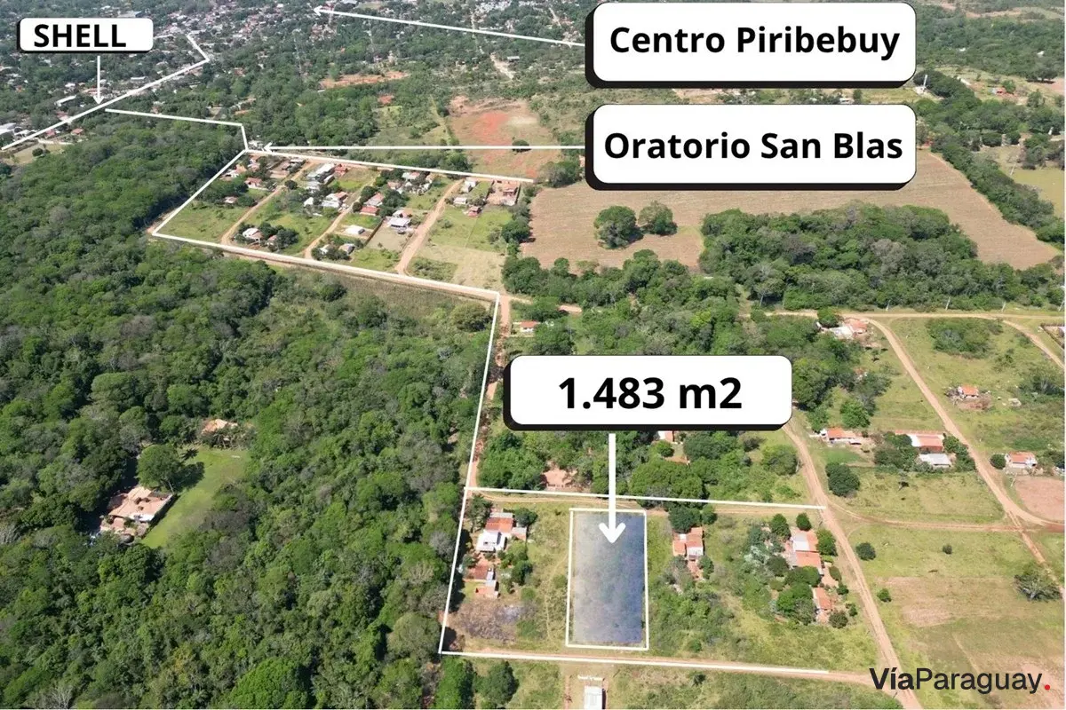 Terreno à venda em Fracción Sierra Dulce, Piribebuy