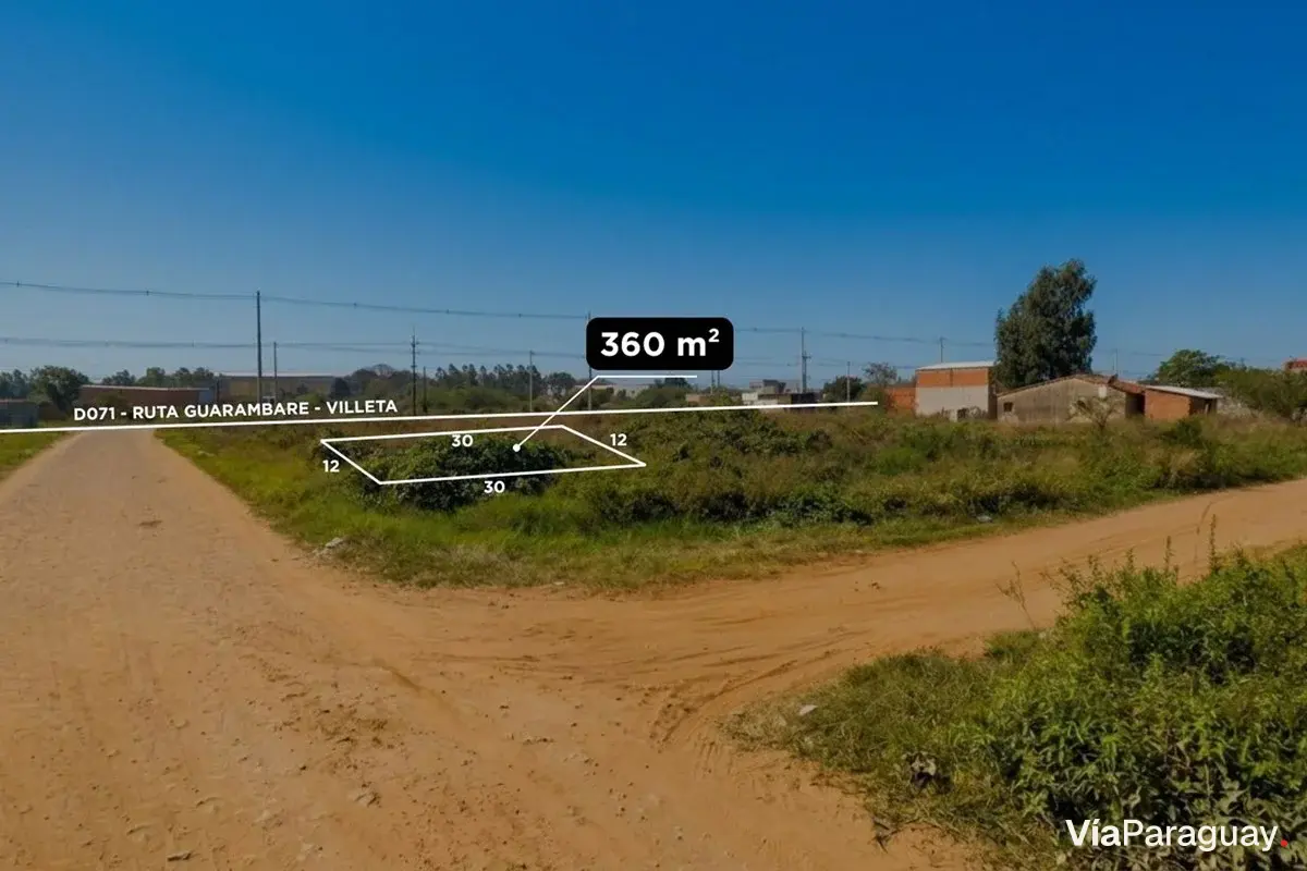 Terreno à venda em Guarambaré, Rincón Loma'i