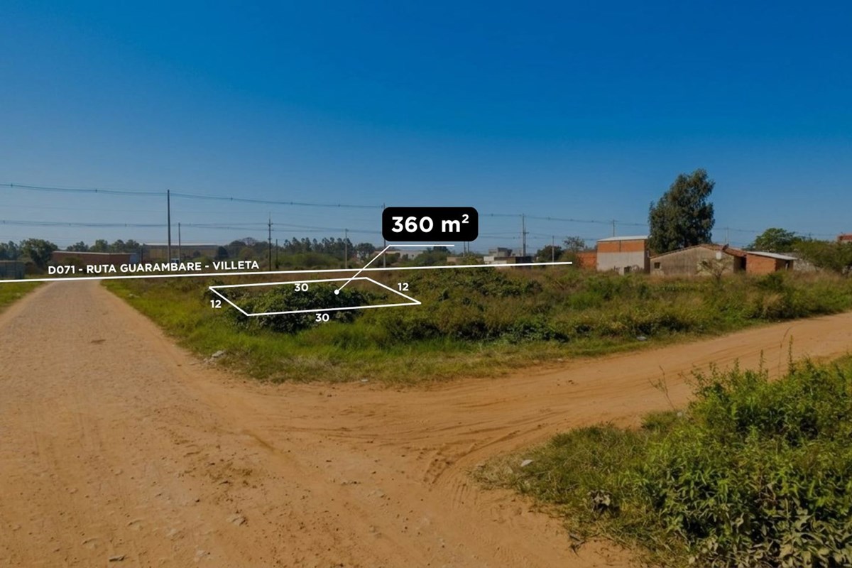 Terreno à venda em Guarambaré, Rincón Loma'i