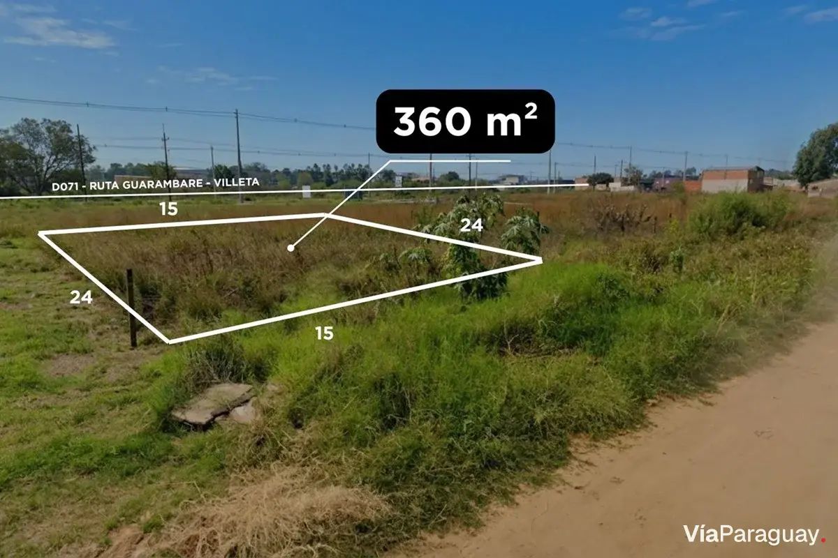 Land for sale in Guarambaré, Rincón Loma'i