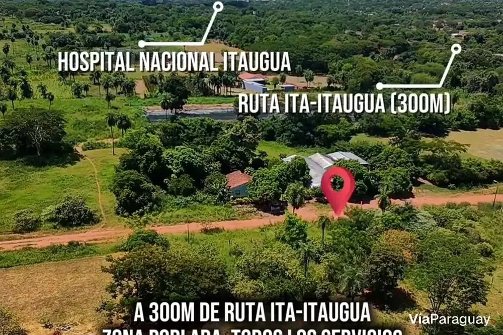Terreno en venta en Itá, Central - 392 m²