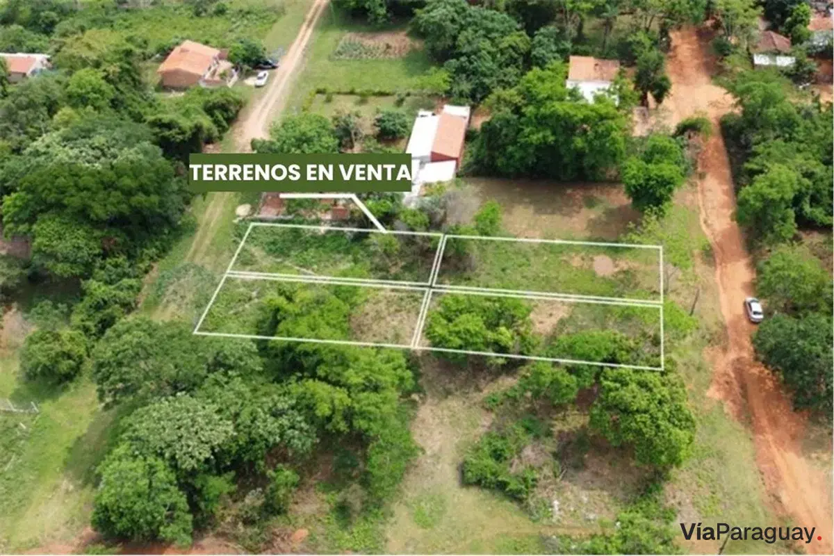 Terreno à venda em Itapuamí II, Luque: 4 lotes juntos