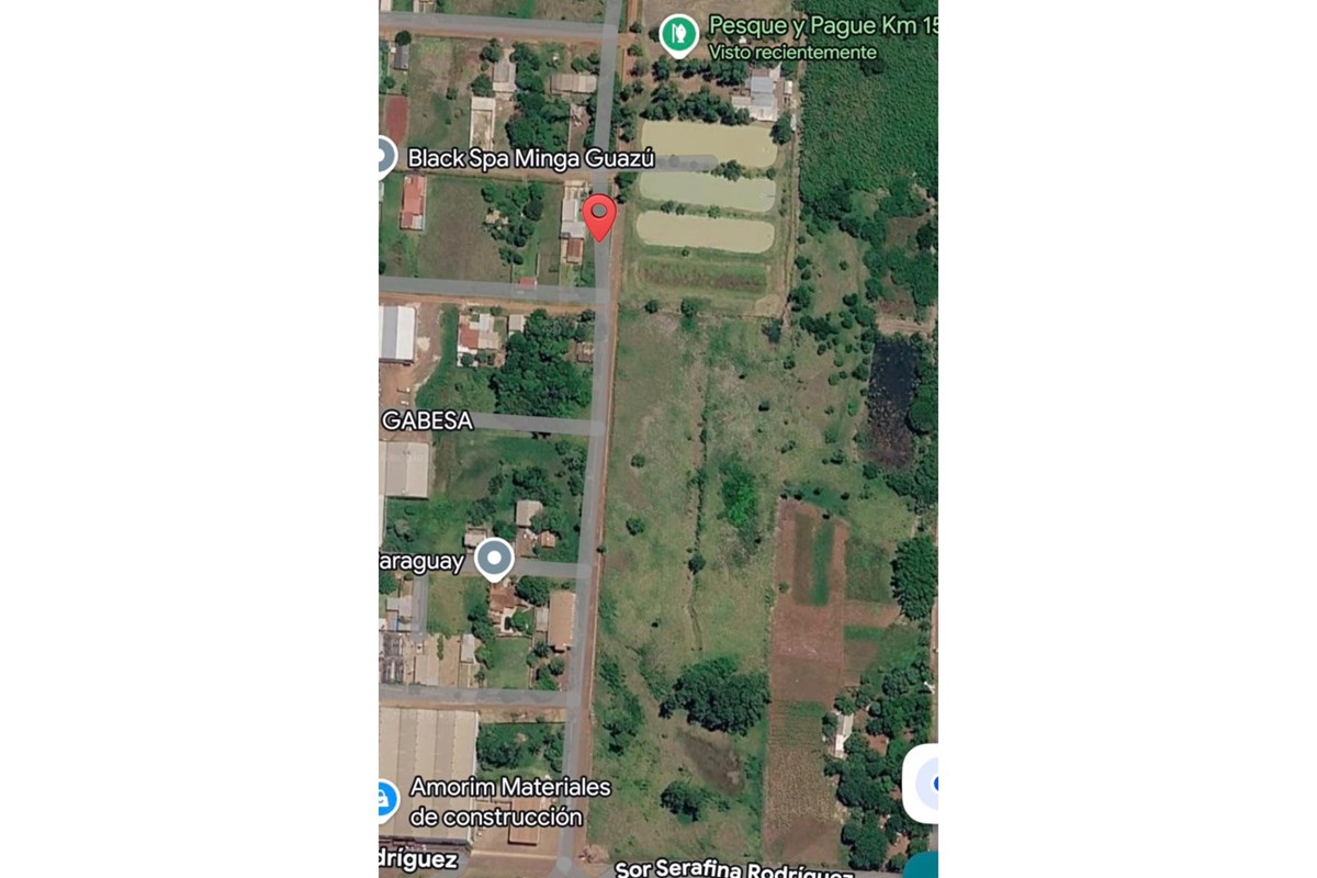 Terreno à venda no Km 15 Acaray, Minga Guazú