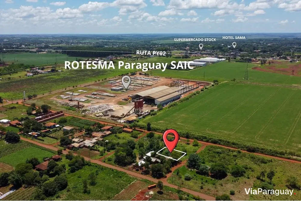 Land for sale in Km 16 Monday, Minga Guazú
