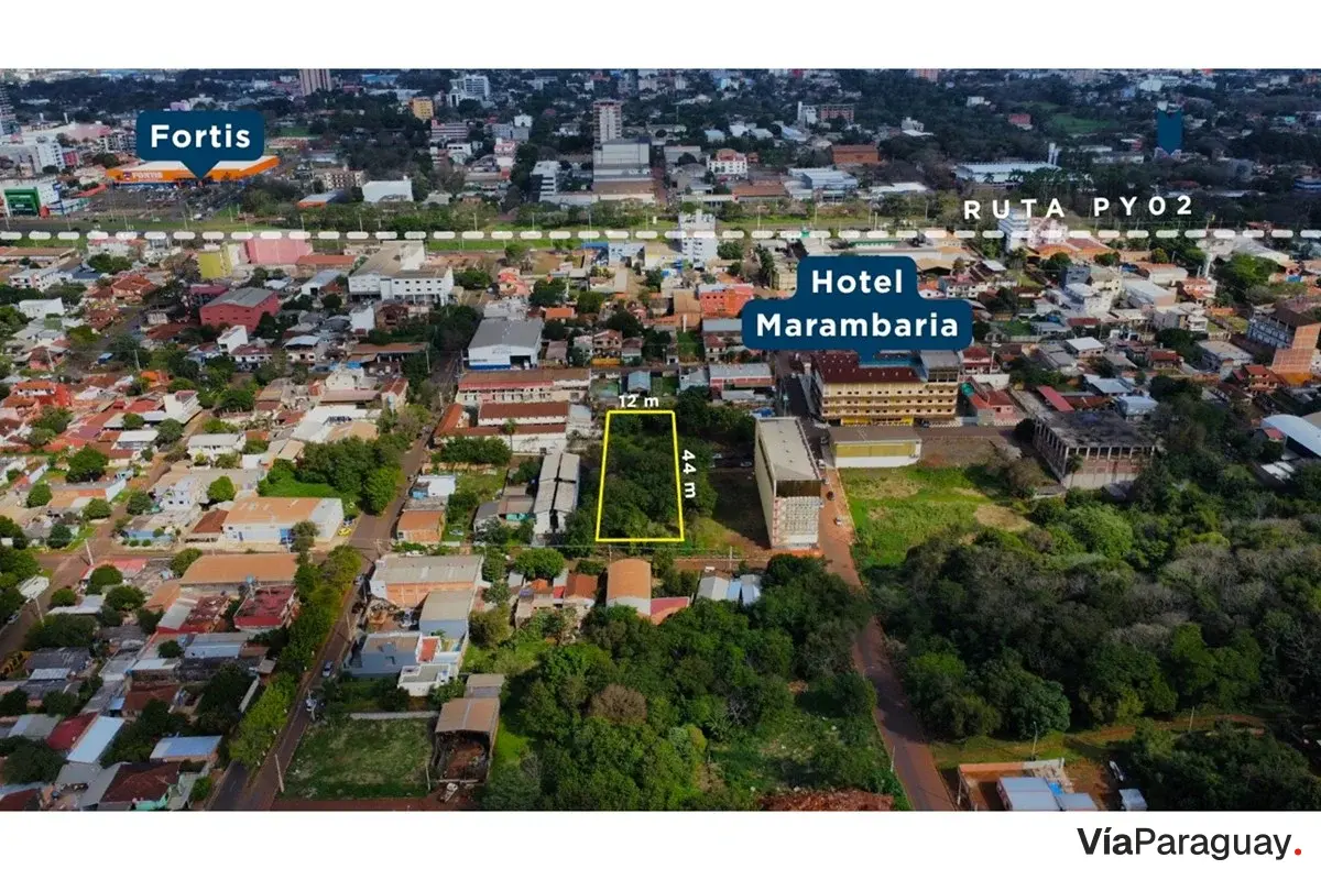 Terreno en venta en Km 4, Ciudad del Este