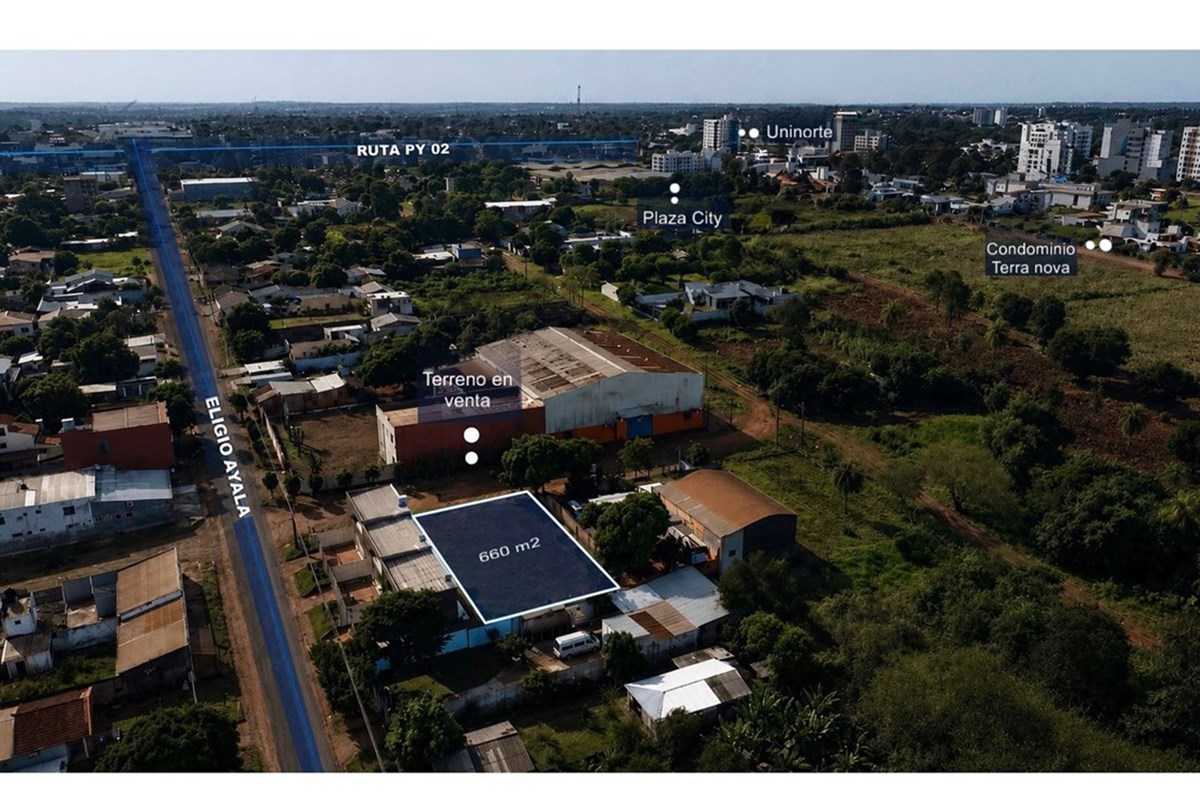 Terreno en venta en Km 8 Monday, Ciudad del Este