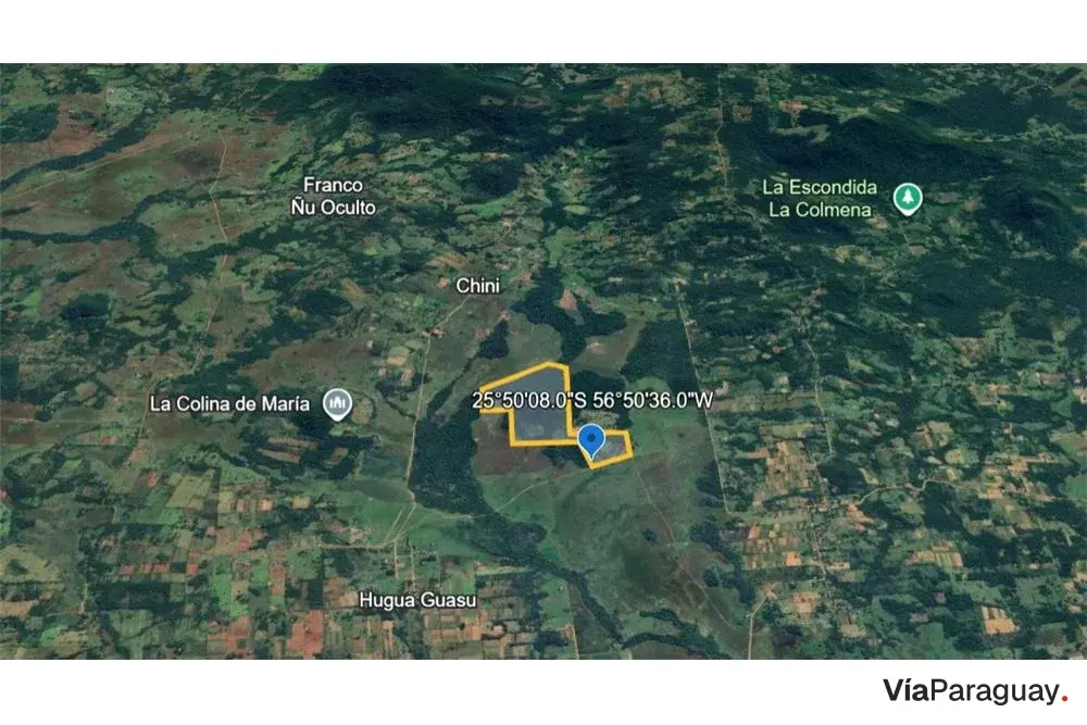 Terreno à venda em La Colmena, Paraguarí