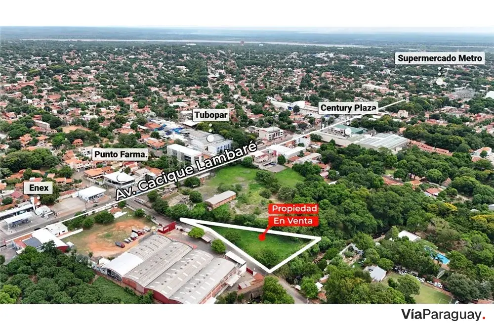 Terreno à venda em Lambaré, 1.790 m²